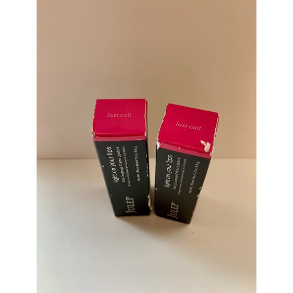 2X Julep Light On Your Lips Full Coverage Lipstick LAST CALL New Boxed Full Size - Picture 1 of 5